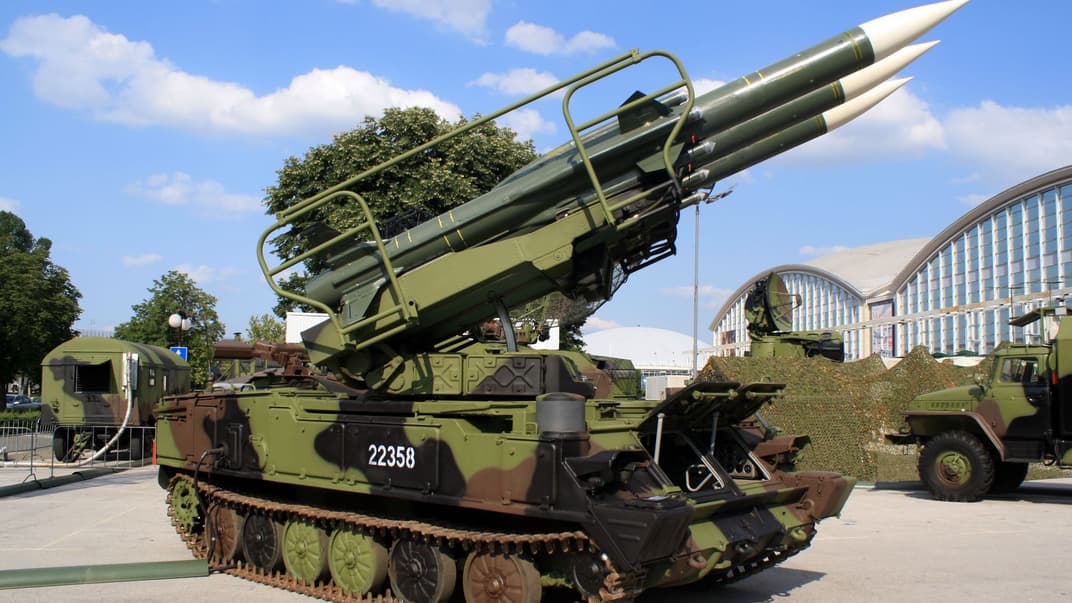 Ілюстративне фото. ЗРК 2K12 «Куб» сербської армії на виставці «Партнер 2013», 28 червня 2013 року