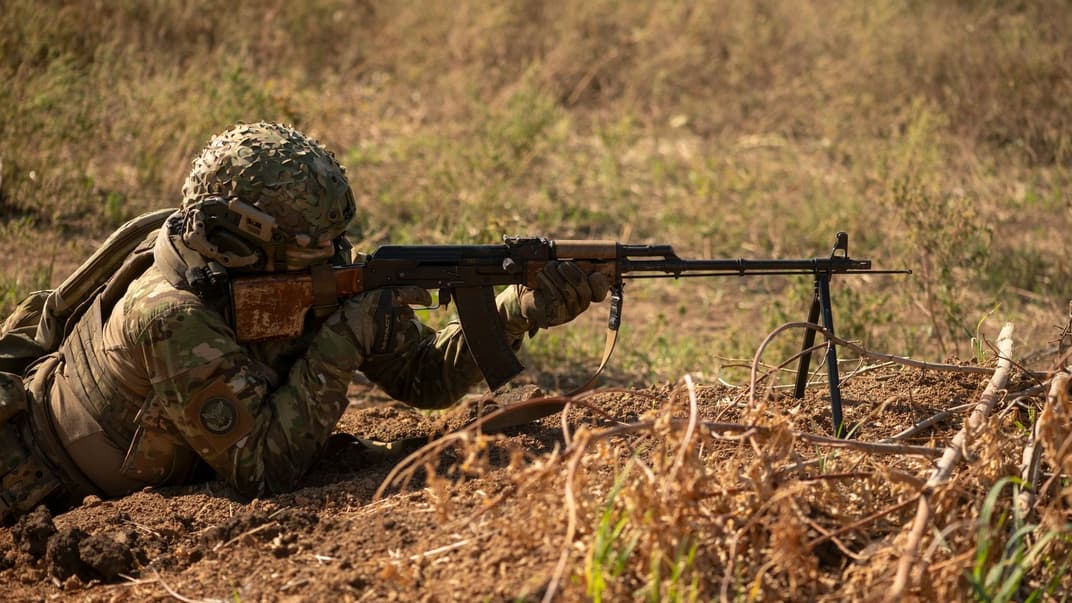 Украинский военный. Иллюстративное фото
