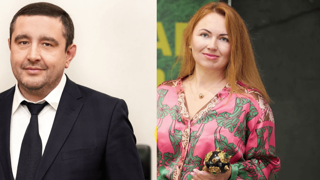 Голова Одеської облради Григорій Діденко та народна депутатка Юлія Діденко