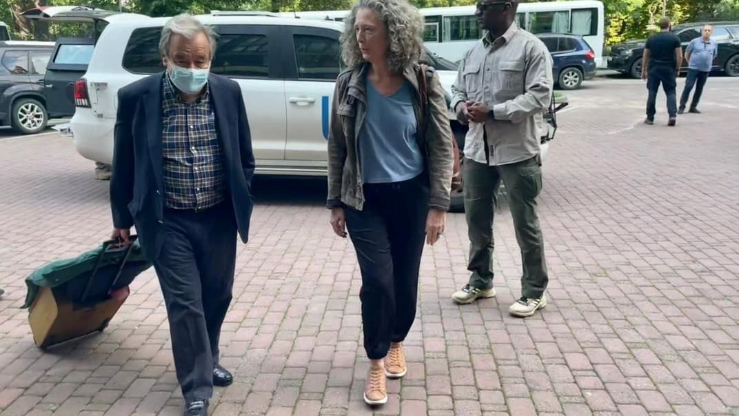 Во Львов прибыл генсек ООН Антониу Гутерреш, 17 августа 2022 года