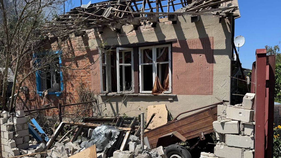 Последствия российских ударов по Златополю