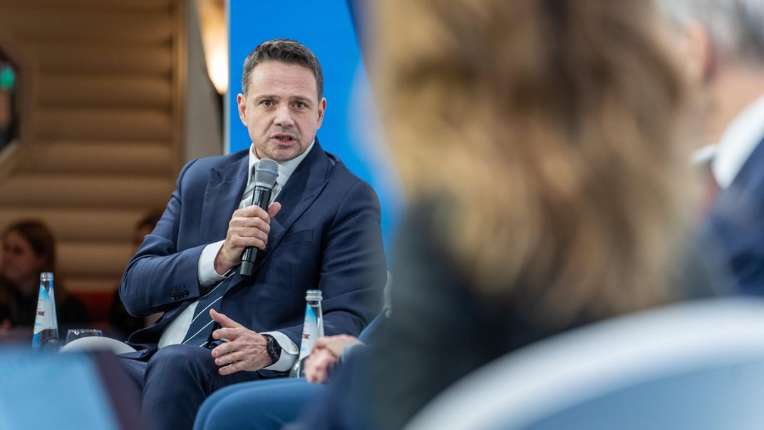 Кандидат у президенти Польщі Рафал Ташковський Кандидат у президенти Польщі Рафал Ташковський