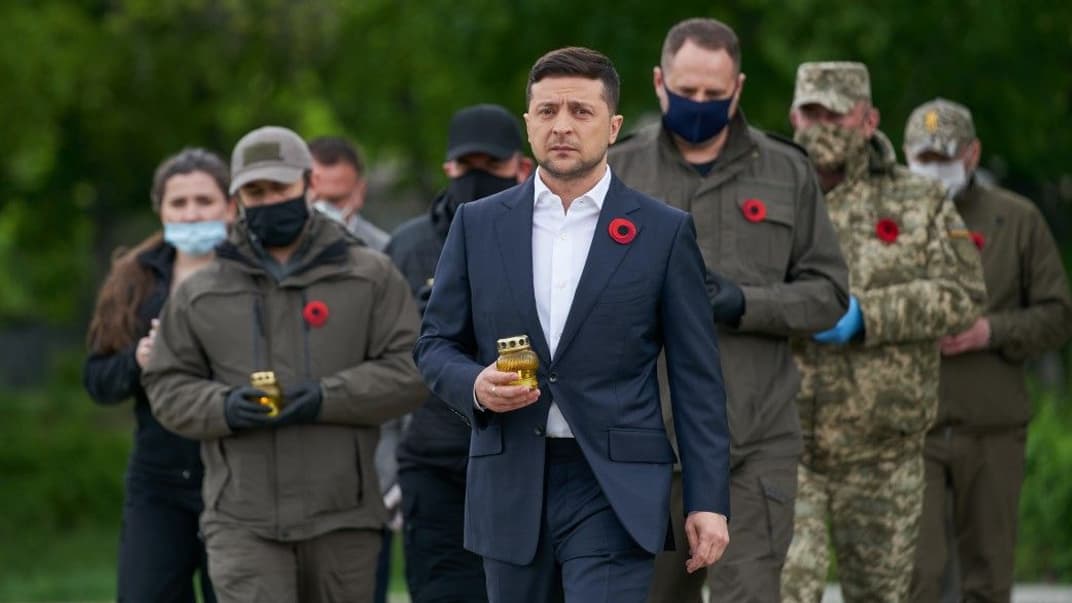 У День пам'яті жертв Другої світової Володимир Зеленьський поїхав до кордону з Росією