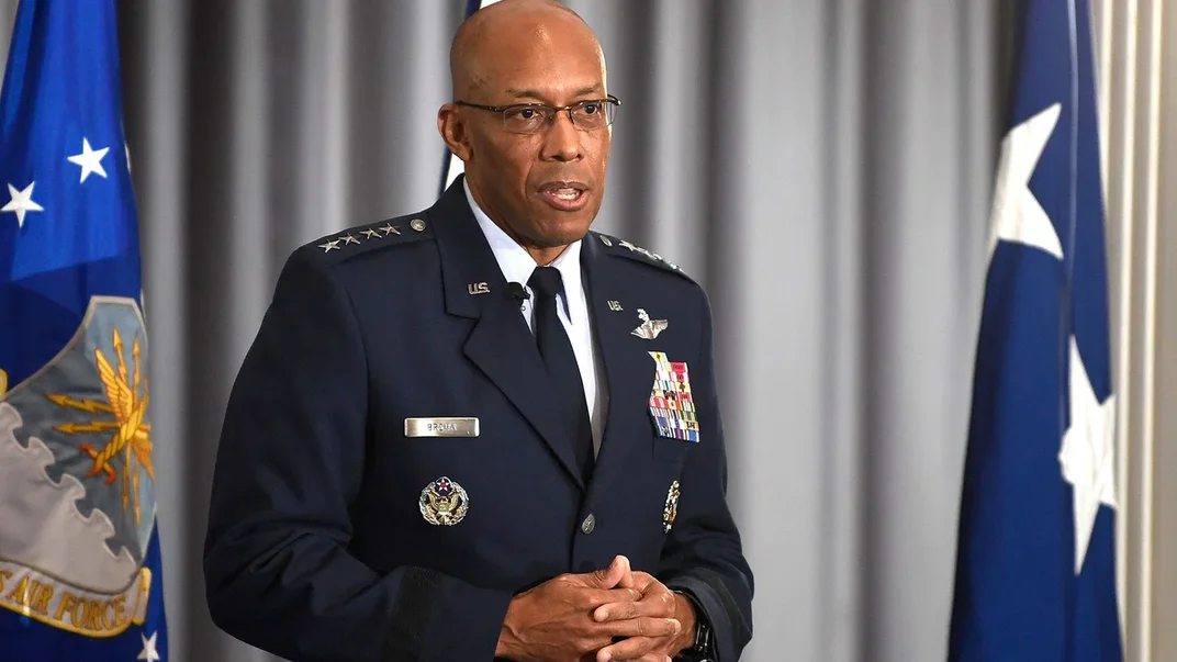 Генерал Чарльз Браун-молодший на авіабазі Ендрюс у Вашингтоні, 12 листопада 2020 року