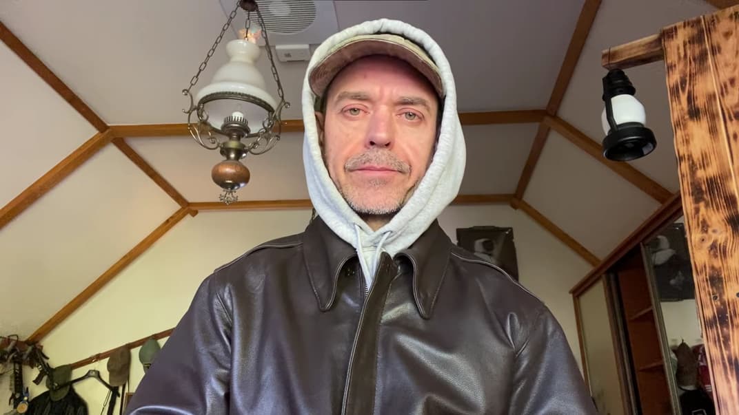 Сергей Михалок во время объяснения инцидента в Полтаве