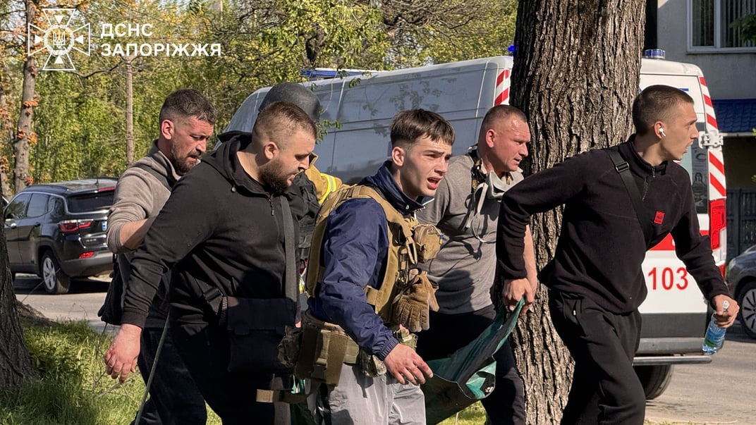 Число пострадавших после удара по Запорожью возросло до 46 человек