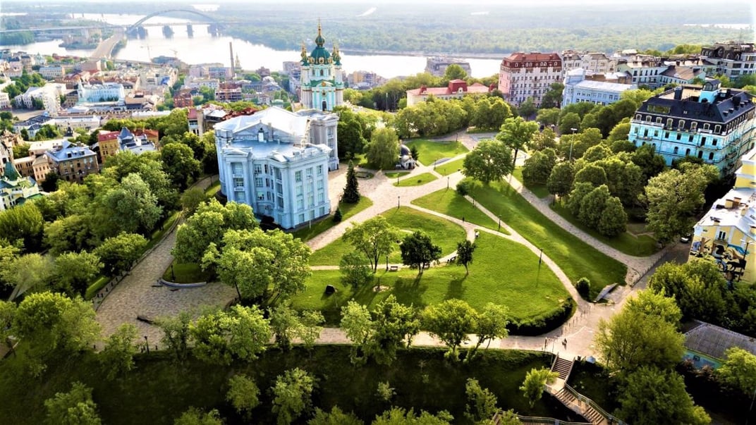 Пейзаж на Старокиевскую гору