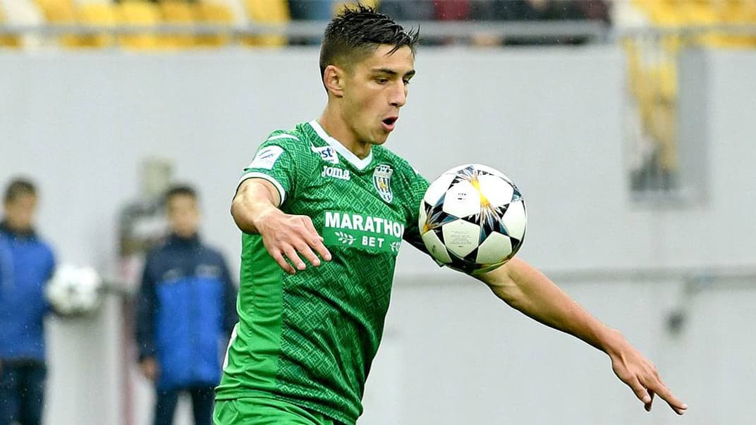 Нападник львівських Карпат та збірної України Мар'ян Швед