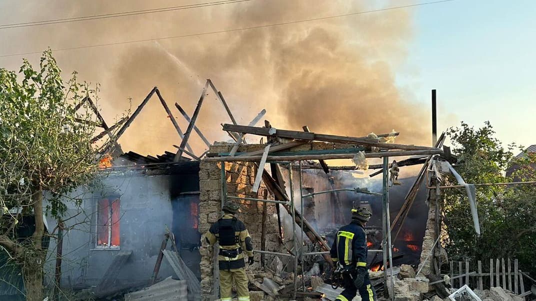 Наслідки російських обстрілів на Херсонщині, 5 липня 2023 року