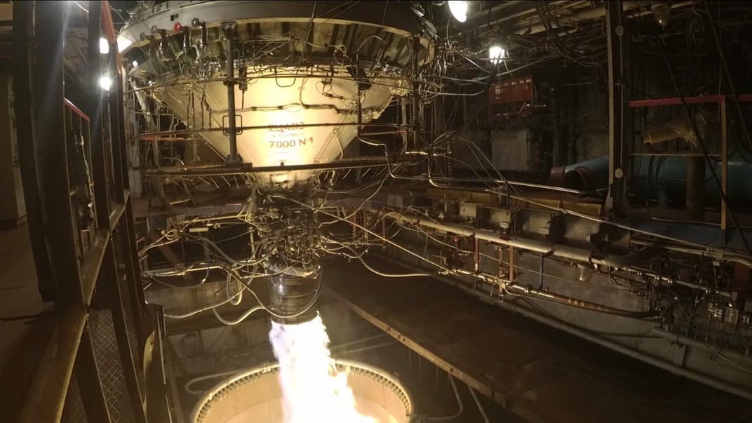 Огневые испытания третьей ступени ракеты-носителя среднего класса «Циклон-4»