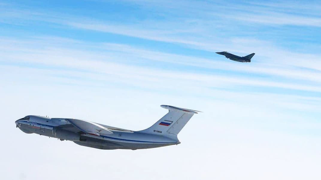 У Латвії підняли у небо винищувачі Eurofighter для перехоплення російського літака