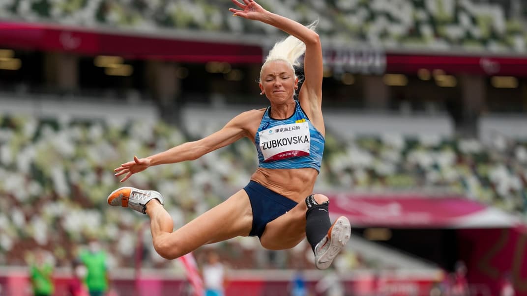 Оксана Зубковская — паралимпийская чемпионка по прыжкам в длину, 29 августа 2021 года