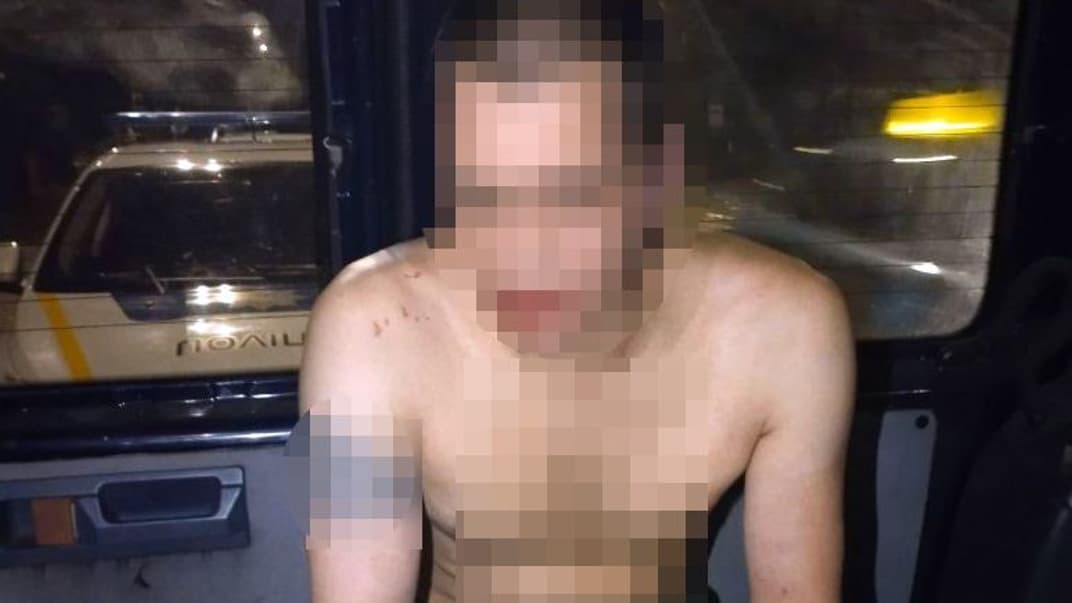 Чоловік, який запустив феєрверк