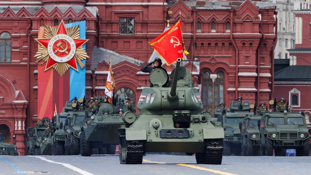 Парад техніки з нагоди Дня перемоги, Москва, 9 травня 2024 року