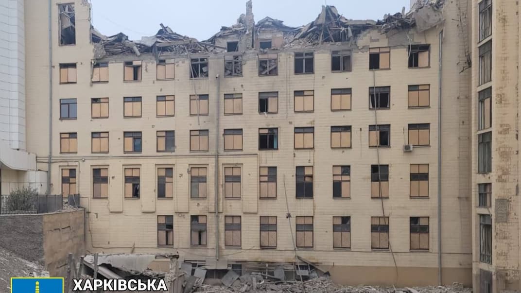 Наслідки обстрілу Харкова