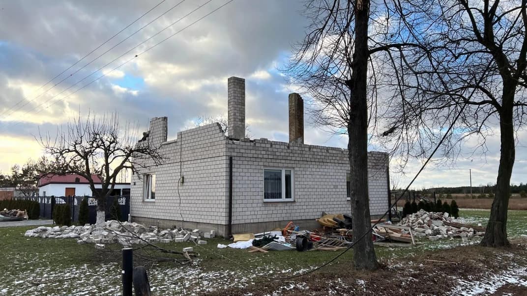 Последствия непогоды в Польше