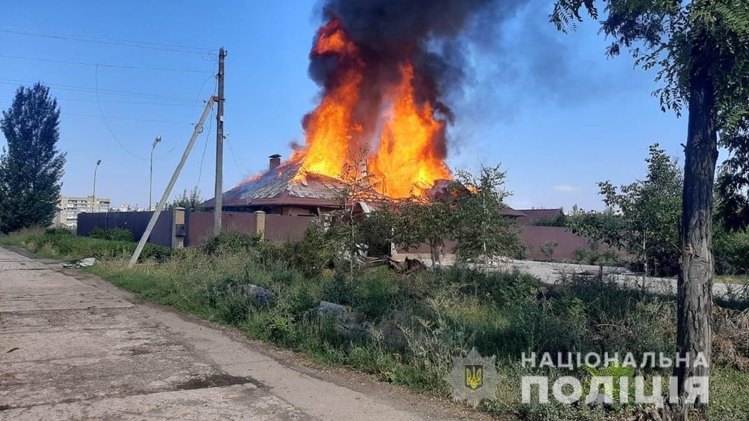 Наслідки обстрілів Донеччини