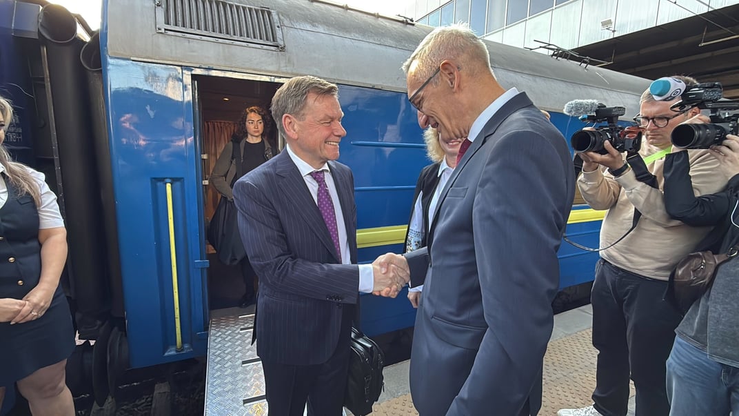 Міністр закордонних справ Німеччини Йоганн Вадефуль у Києві