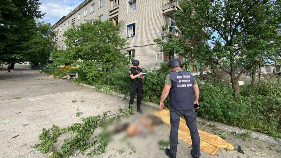 Загиблий внаслідок російського обстрілу селища Куп’янськ-Вузловий у Харківській області 9 липня 2024 року