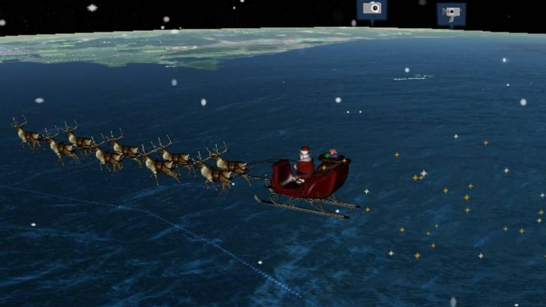 У ніч на 25 грудня над усім світом пролетить інтерактивний Санта з подарунками