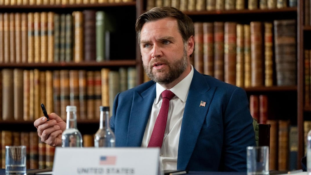 Вице-президент США Джей Ди Вэнс