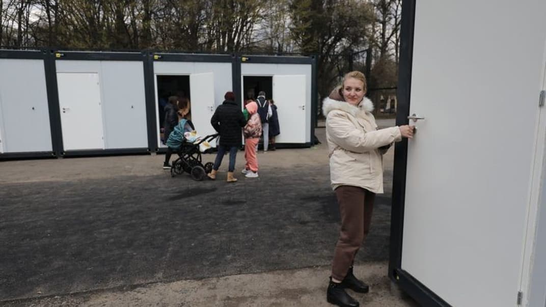 В модульный городок во Львове уже заселились первые жители