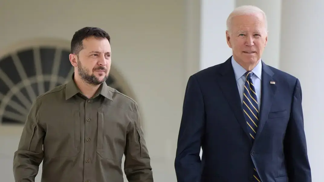 Владимир Зеленский и Джо Байден. Иллюстративное фото