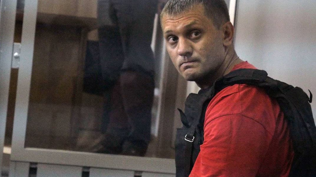 Підозрюваний у вбивстві Віталія Олешка «Сармата» Максим Владимиренков