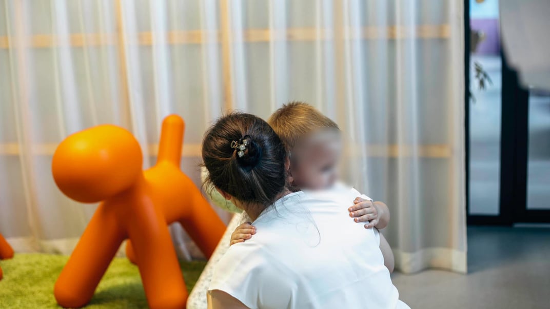 Возвращенный ребенок из оккупации