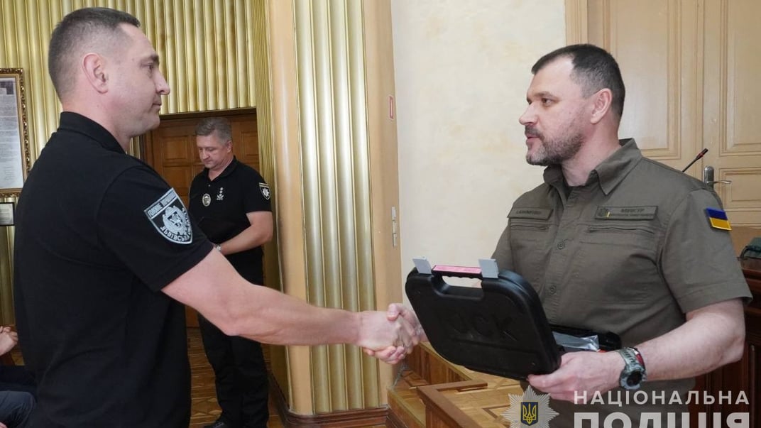 Поліціянти, які знайшли підозрюваного у вбивстві Ірини Фаріон, отримали відзнаки, 26 липня 2024 року
