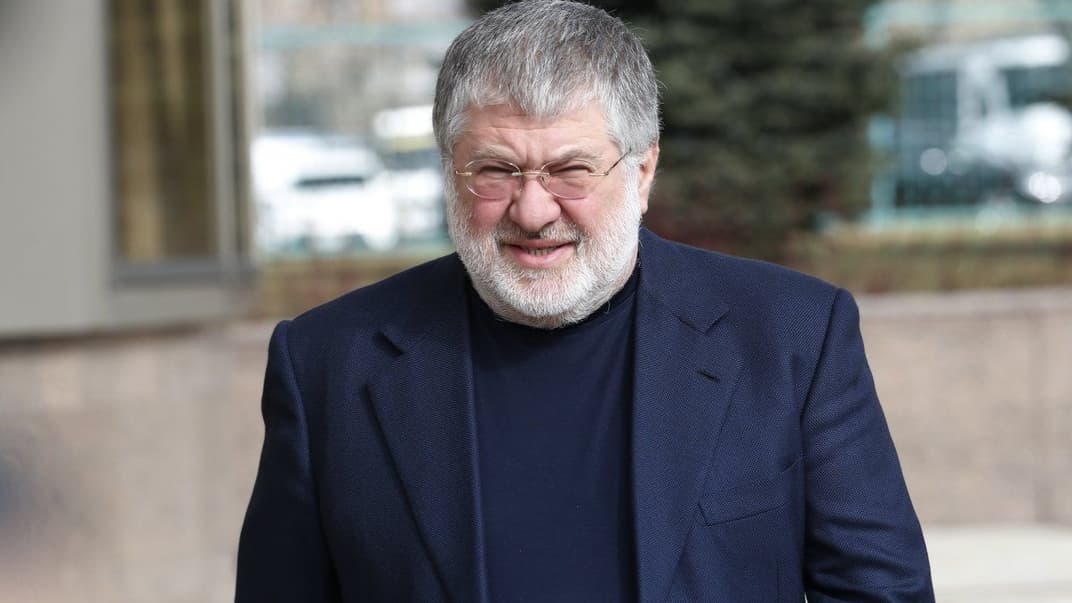 Бізнесмен Ігор Коломойський після конгресу Федерації футболу України, Київ, 6 березня 2015 року