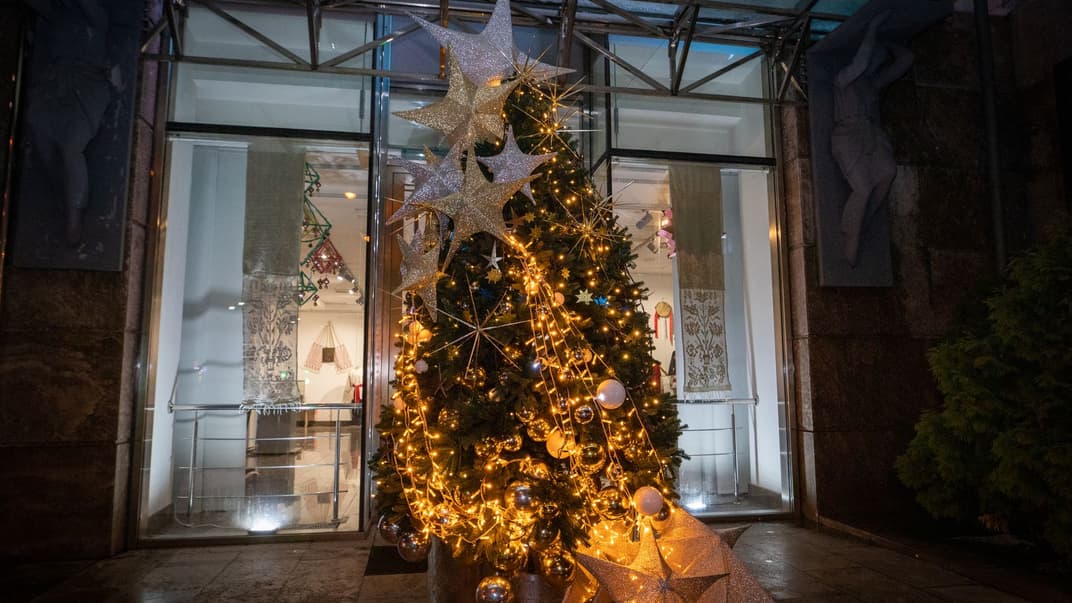Елка в Киеве. Иллюстративное фото