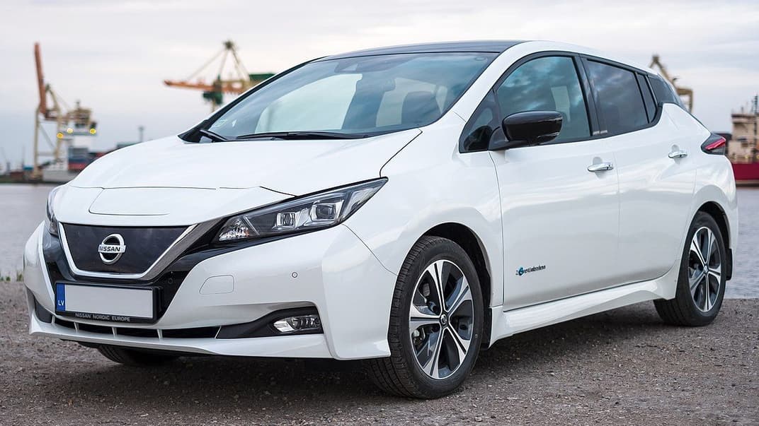 Електромобіль Nissan Leaf 2018 року випуску. Ілюстративне фото