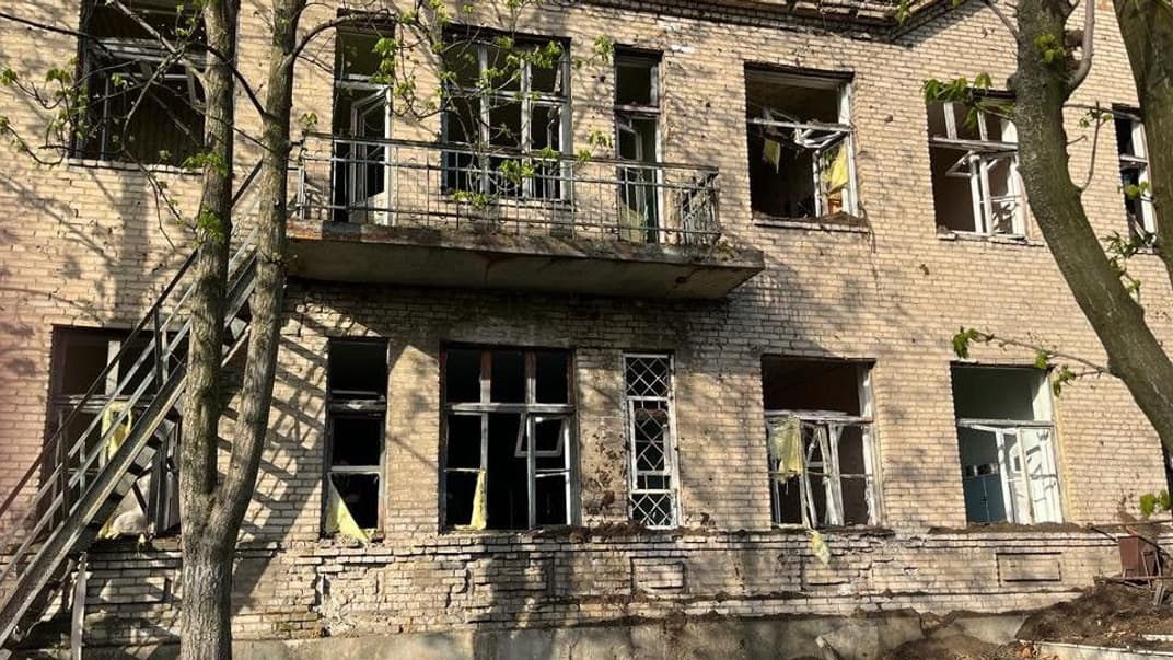 Наслідки обстрілу Донеччини