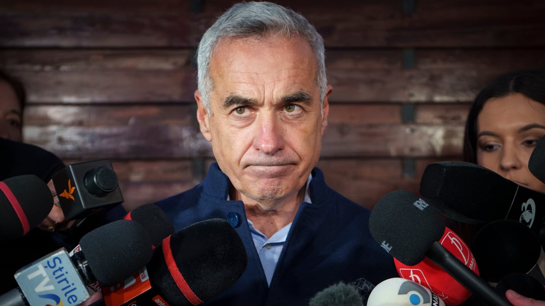 Калин Джорджеску, победивший в первом туре выборов президента Румынии