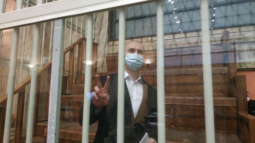 Віталій Марків на судовому засіданні 15 жовтня у Мілані