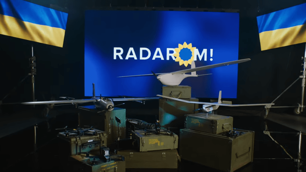 Кадр з промовідео акції «Radarom!»