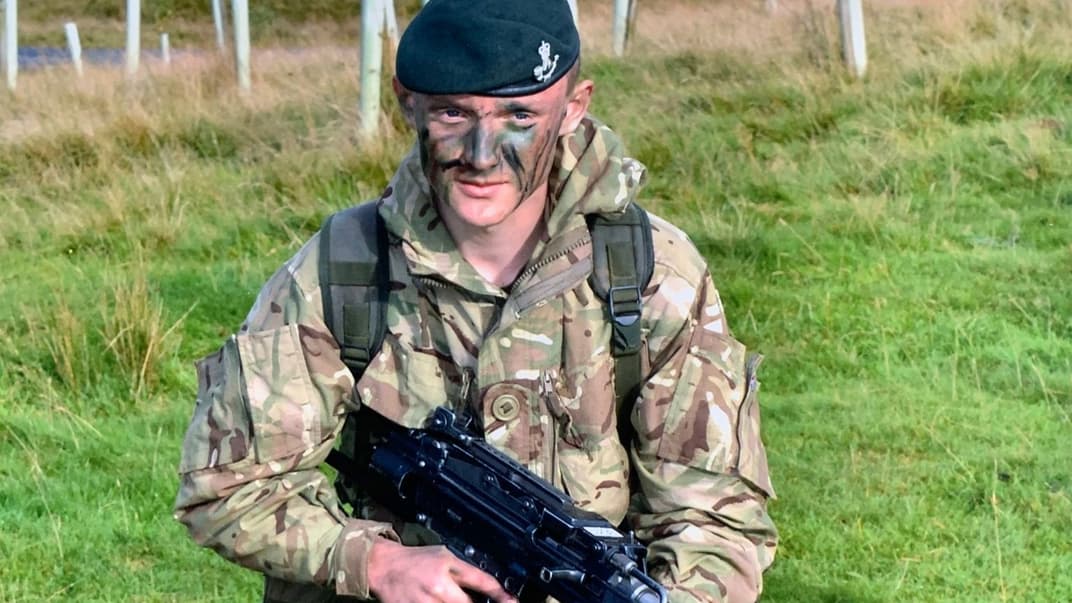 Бывший британский военный Джордан Гетли