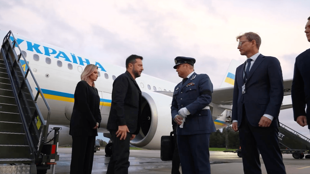 Володимир та Олена Зеленські прибули до Норвегії