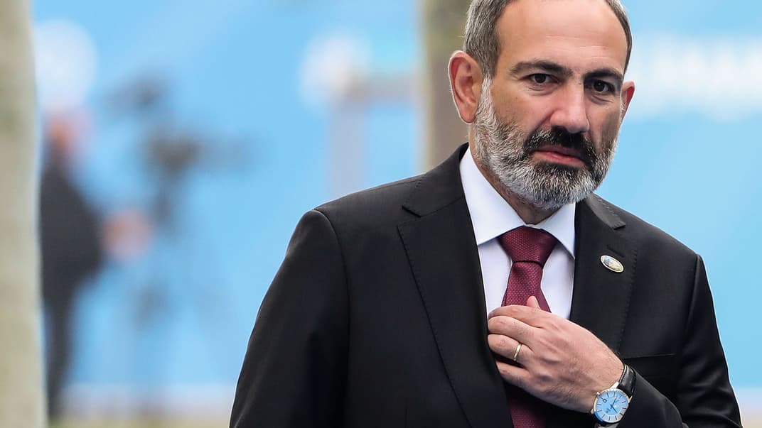 Прем'єр-міністр Вірменії Нікол Пашинян подав у відставку (на фото — Пашинян на саміті НАТО у Брюсселі, Бельгія, 12 липня 2018 року)