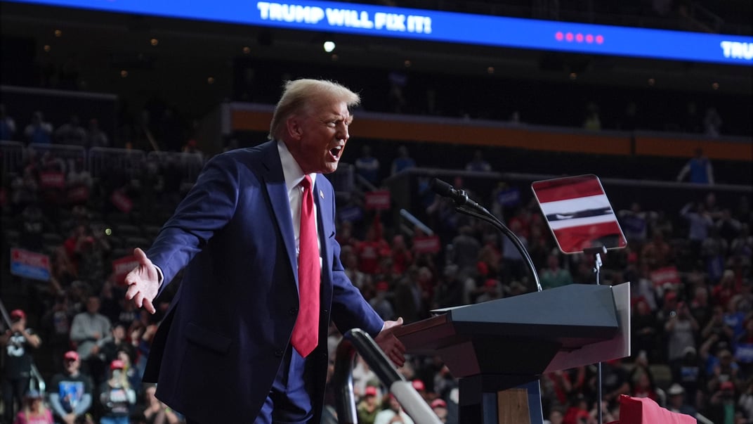 Кандидат в президенты США Дональд Трамп