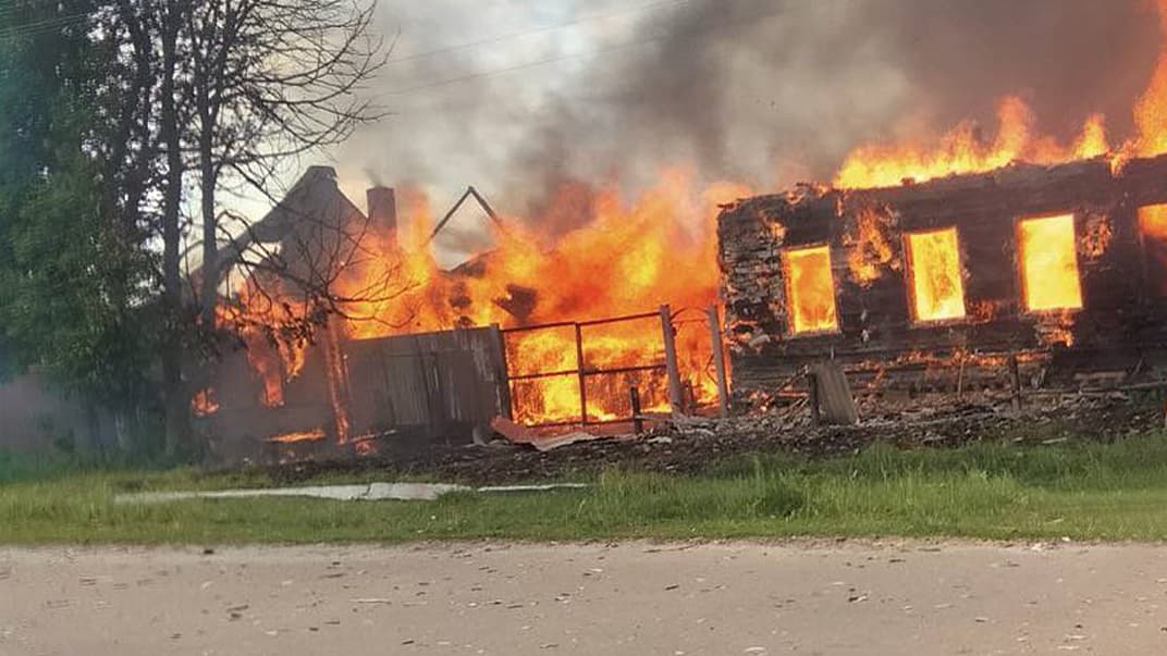 россияне атаковали приграничье Черниговской области из дронов, 27 мая 2024 года