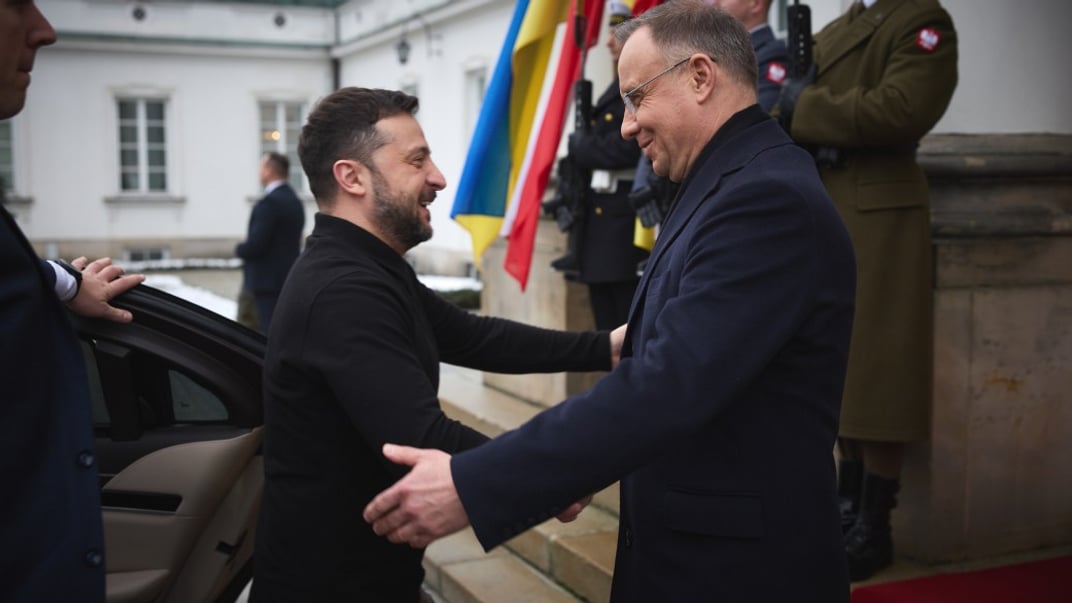Президент України Володимир Зеленський та його польський колега Анджей Дуда