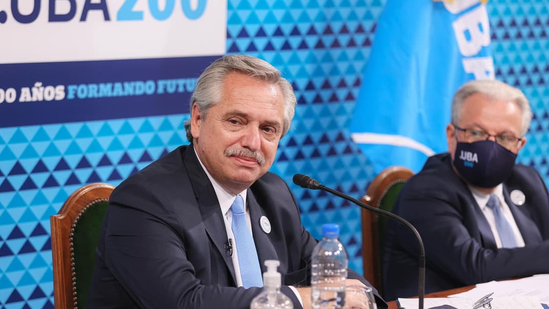 Президент Аргентины Альберто Фернандес