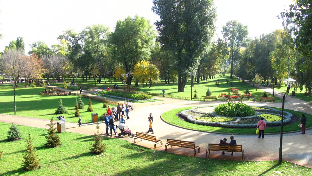 Парк «Наталка» в Києві після відкриття у жовтні 2017 року