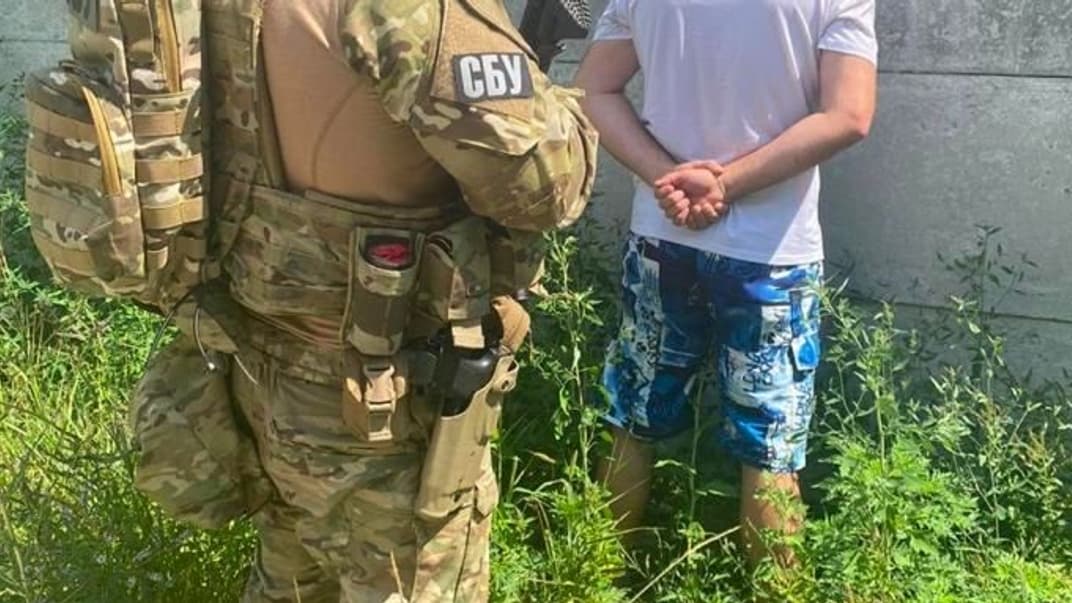 В Славянске задержан россиянин, разведывавший позиции украинской артиллерии, 16 августа 2022 года