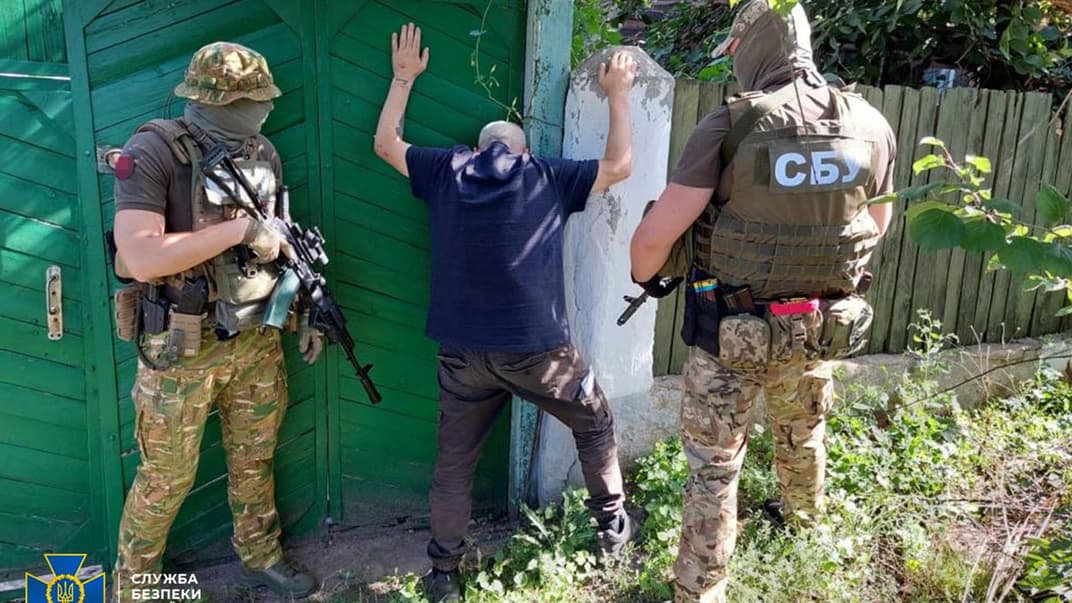 Затримання члена агентурної мережі