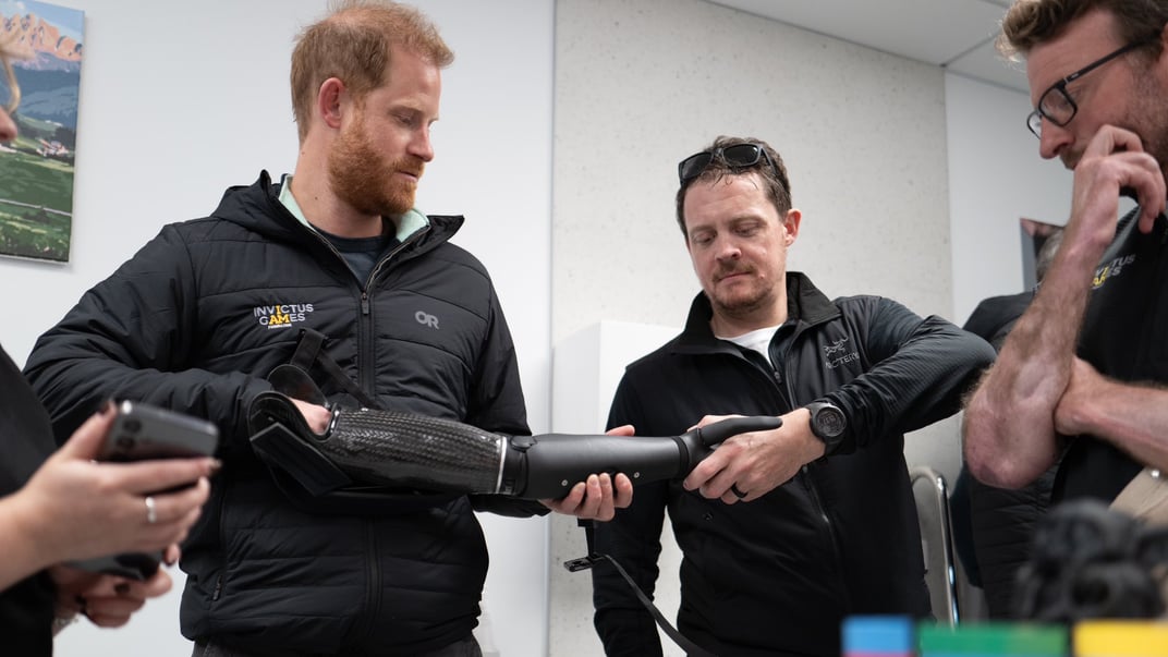 Принц Гаррі під час візиту в Україну