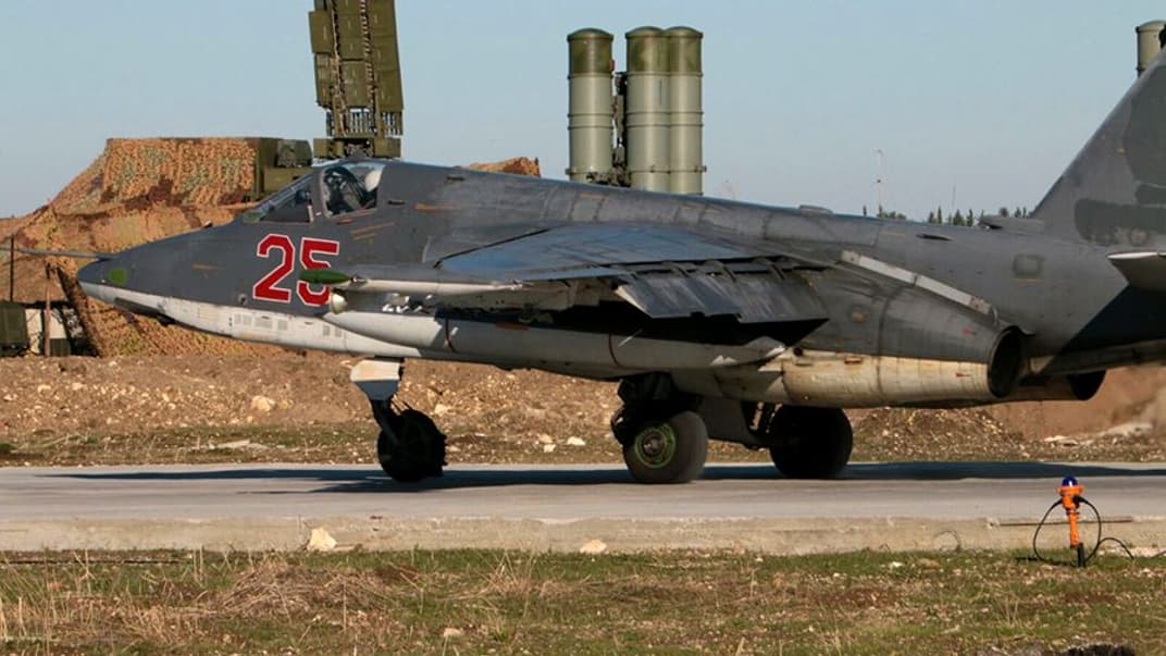 российский шутрмовик Су-25. Иллюстративное фото