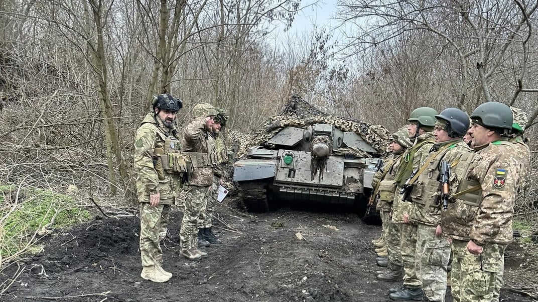 Словенські танки M-55S передали новоствореній 159 бригаді Словенські танки M-55S передали новоствореній 159 бригаді